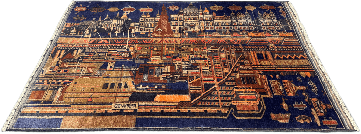 Baluchi Picture Rug - 145 cm x 88 cm