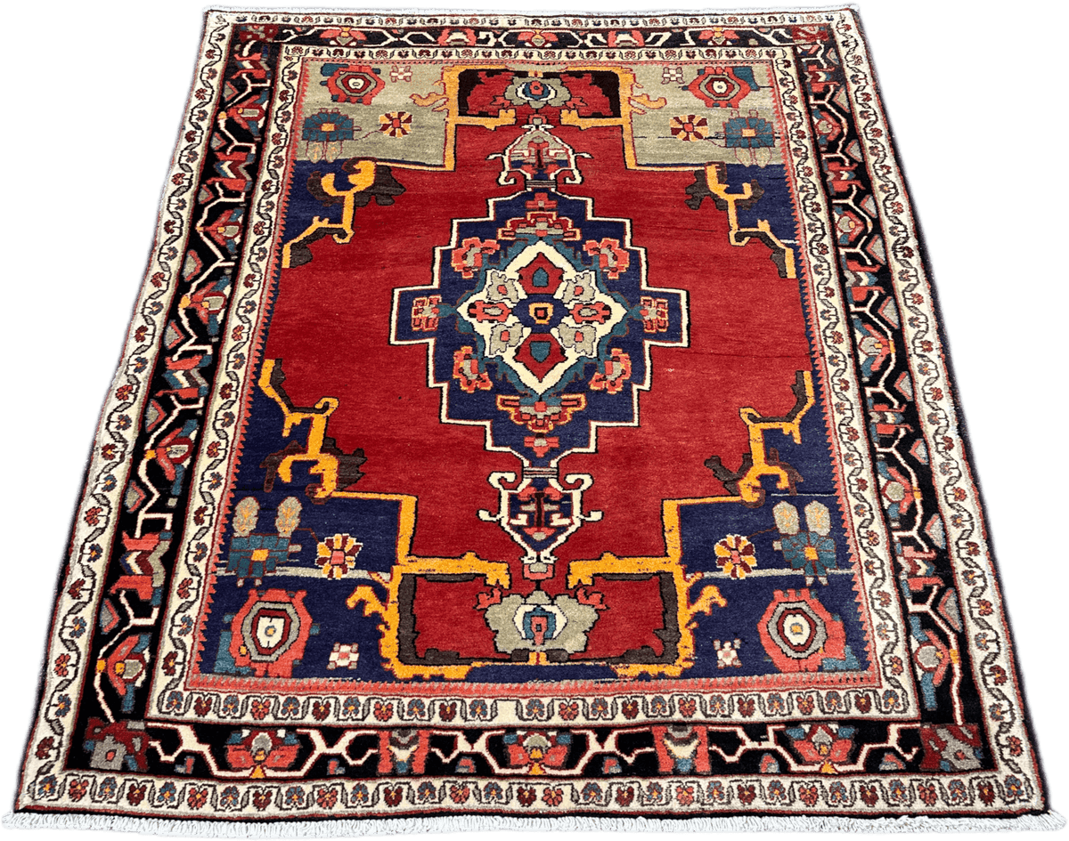 Hamadan Rug - 206 cm x 163 cm