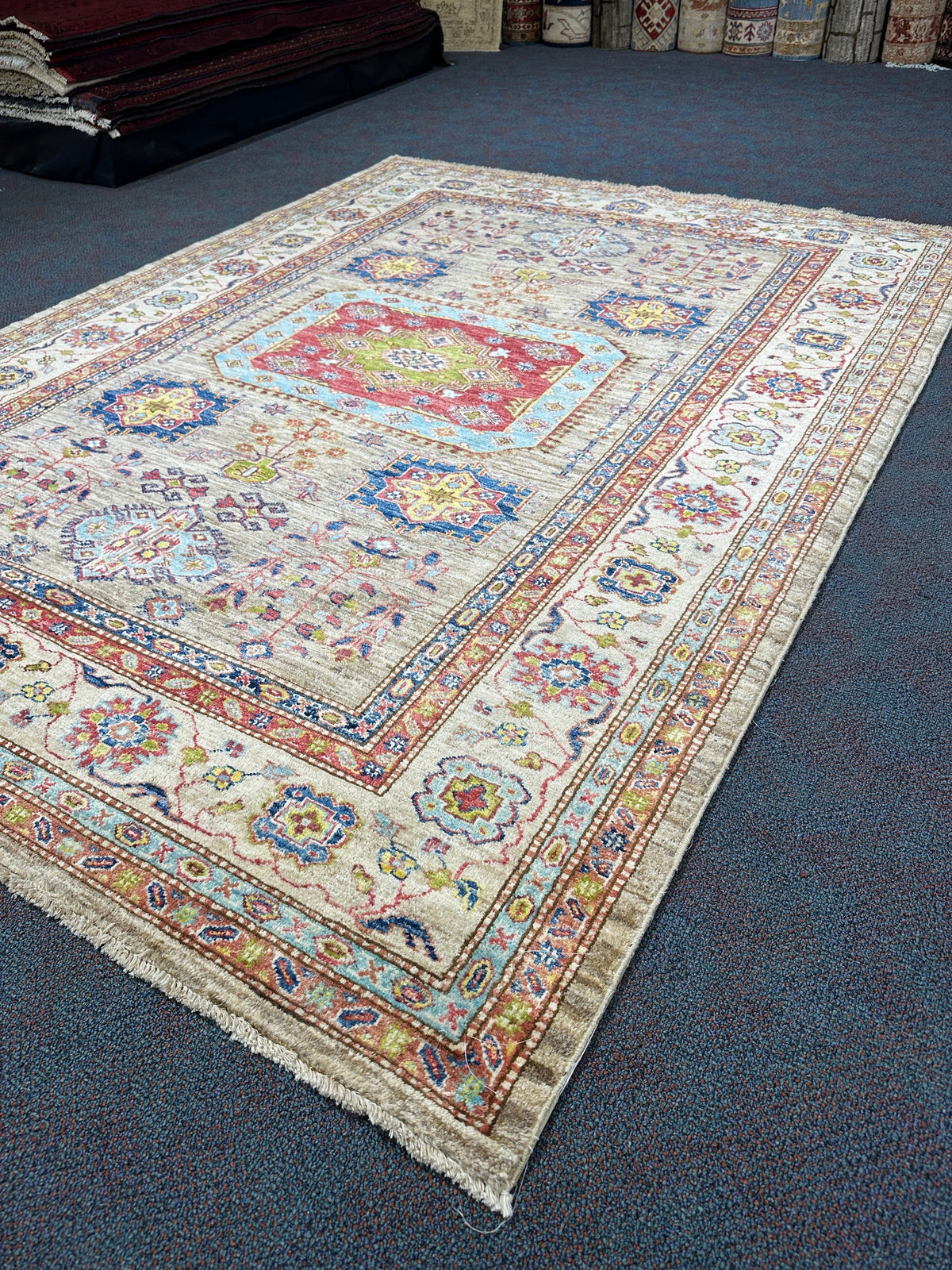 Super Kazak Rug - 229 cm x 169 cm