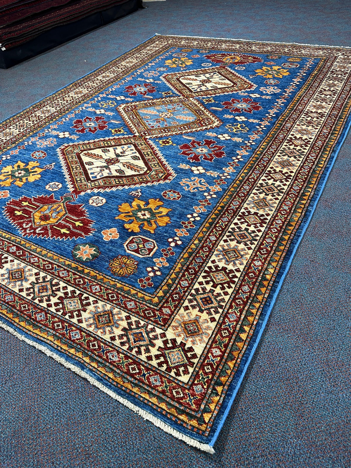 Super Kazak Rug - 254 cm x 175 cm