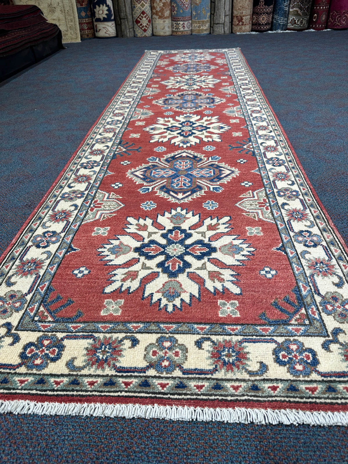 Kazak Rug - 296 cm x 81 cm