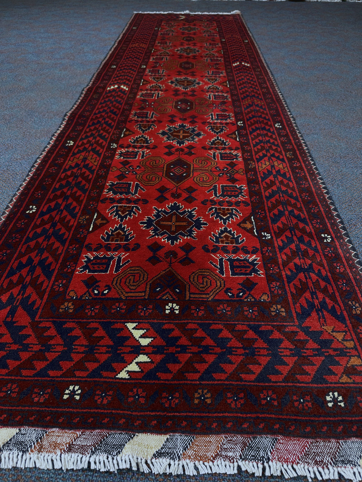 Khal Mohammadi Rug - 288 cm x 77 cm