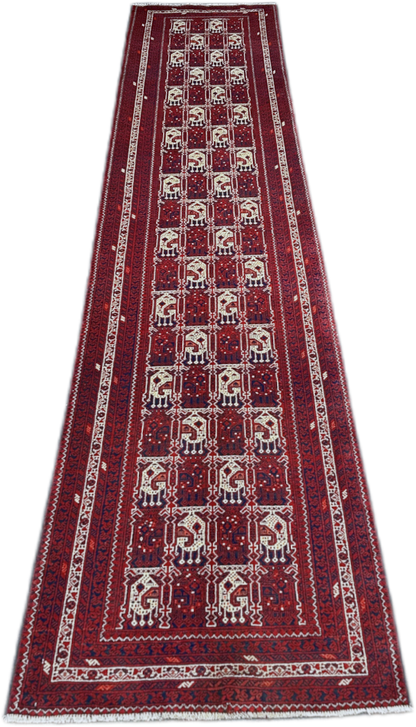 Khal Mohammadi Rug - 389 cm x 83 cm