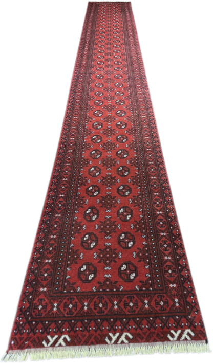 Turkoman Runner - 571 cm x 75 cm