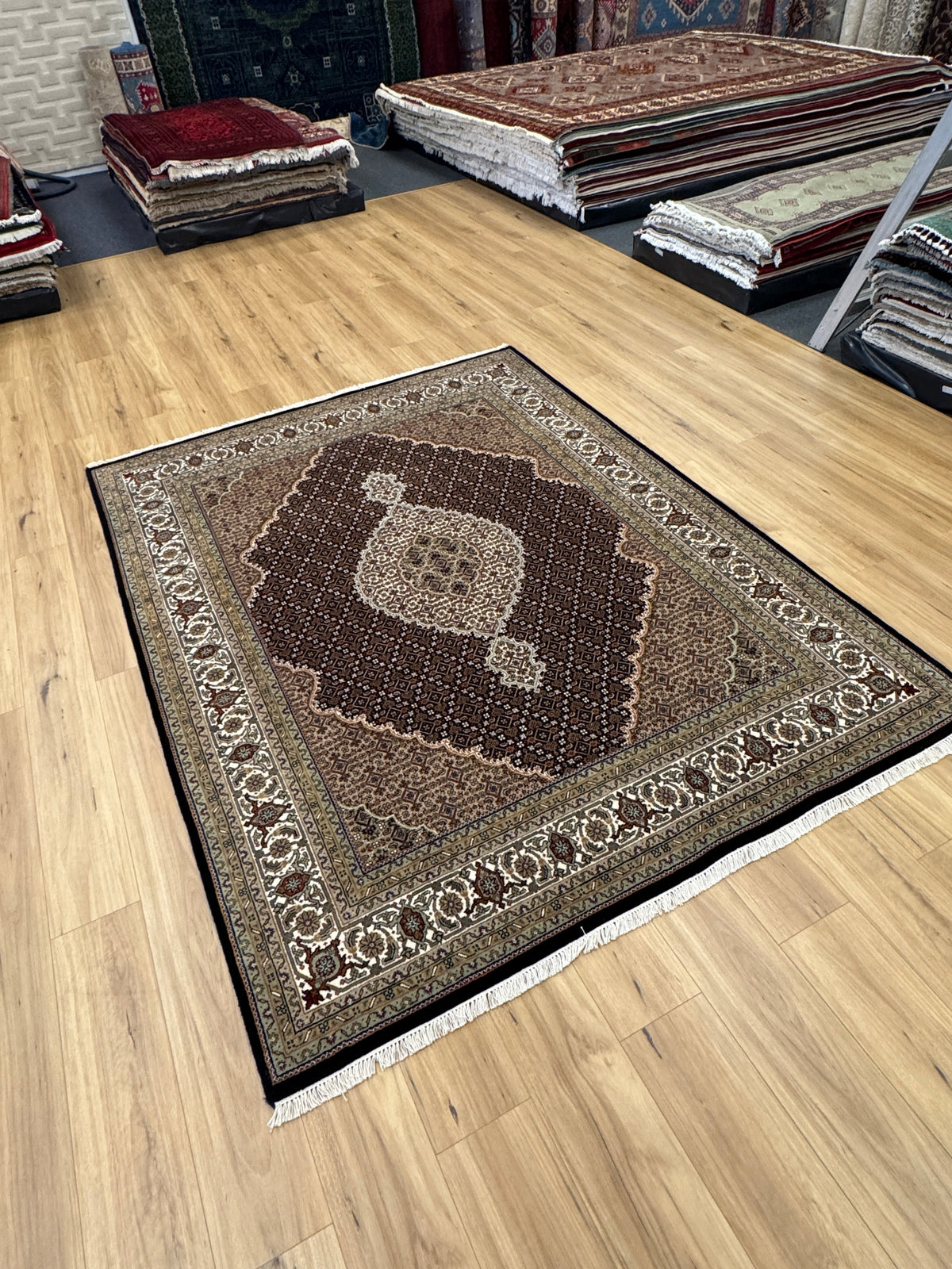 Mahi Tabriz Rug - 252 cm x 194 cm