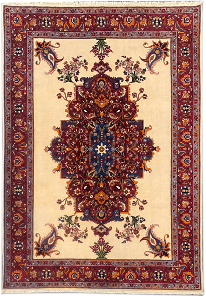 Kerman Shah Rug - 361 cm x 252 cm