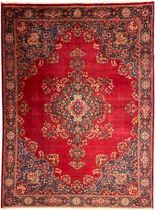 Vintage Kerman Rug - 417 cm x 305 cm