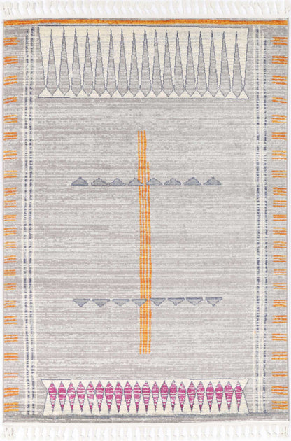 Inca Grey Contemporary Designer Rug