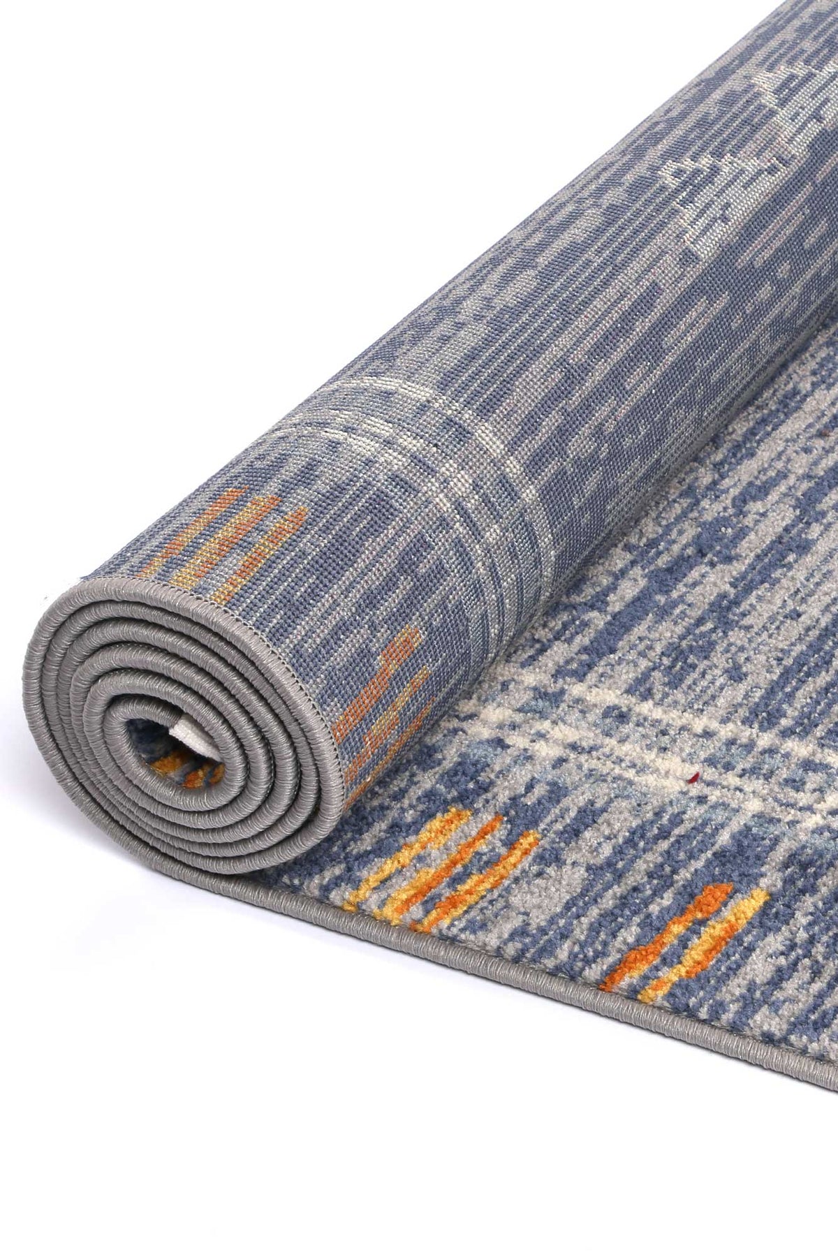 Quito Blue Contemporary Designer Rug