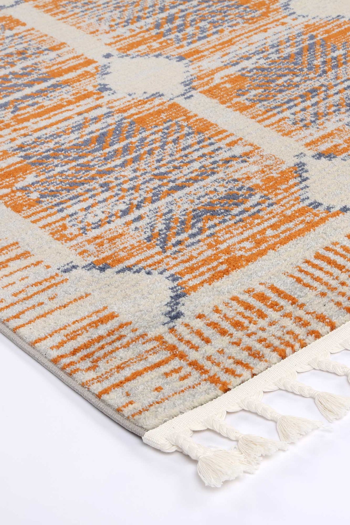 Nasca Rust Contemporary Designer Rug