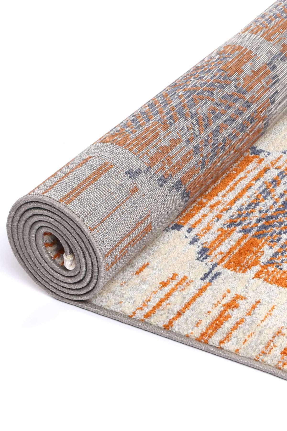 Nasca Rust Contemporary Designer Rug