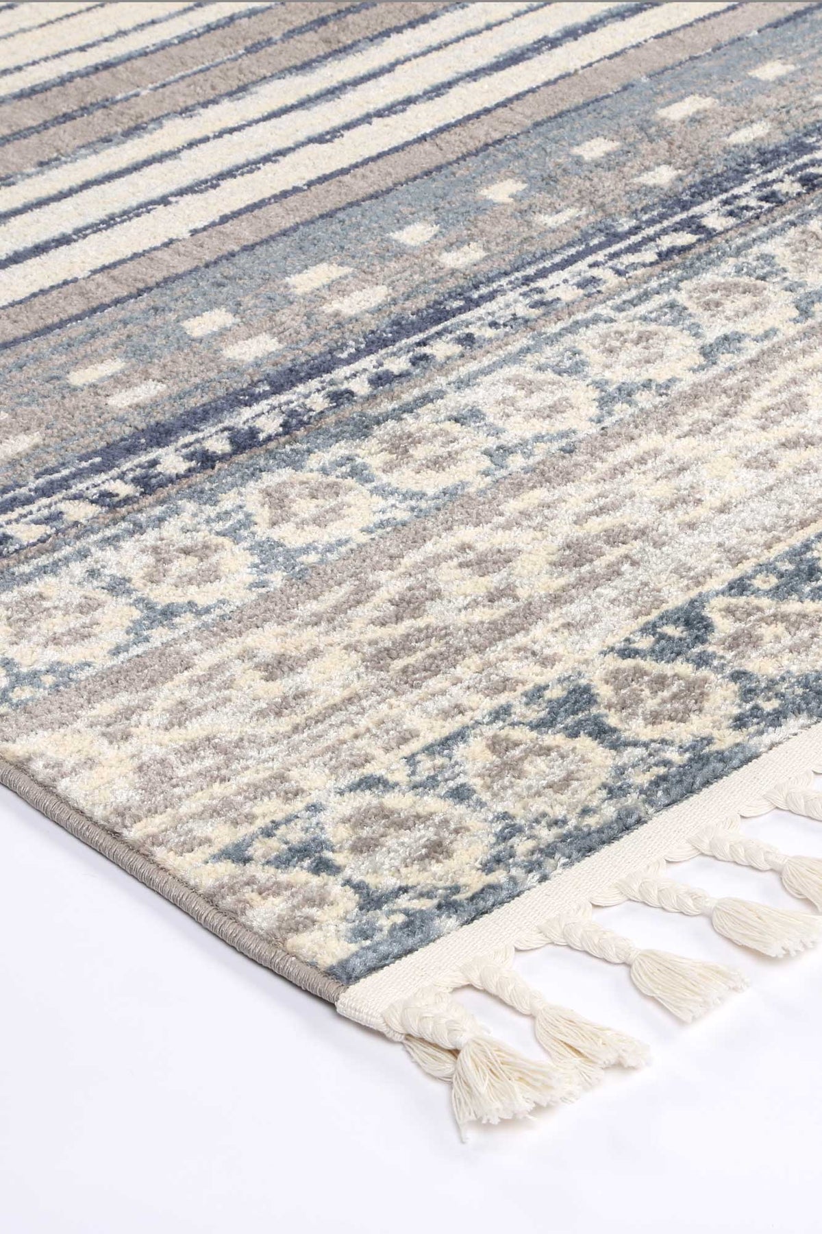 Cajamarca Blue Contemporary Designer Rug