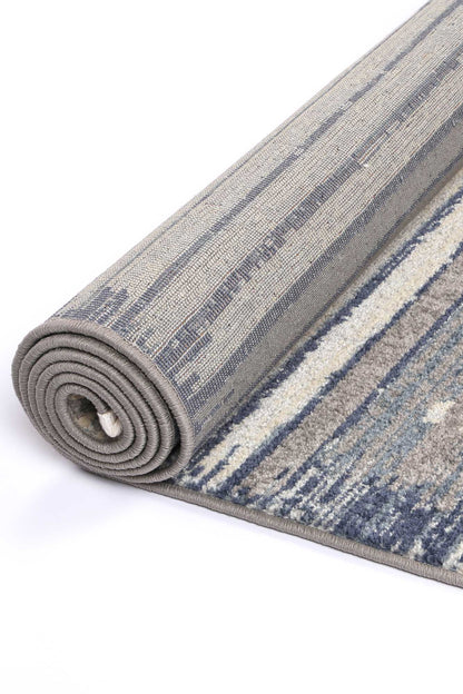 Cajamarca Blue Contemporary Designer Rug