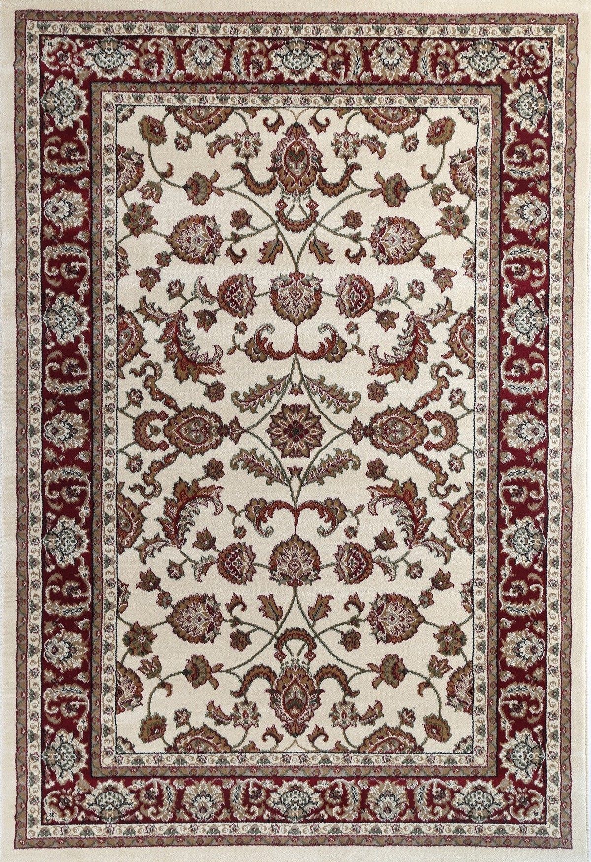 Julian Cream / Red Floral Rug