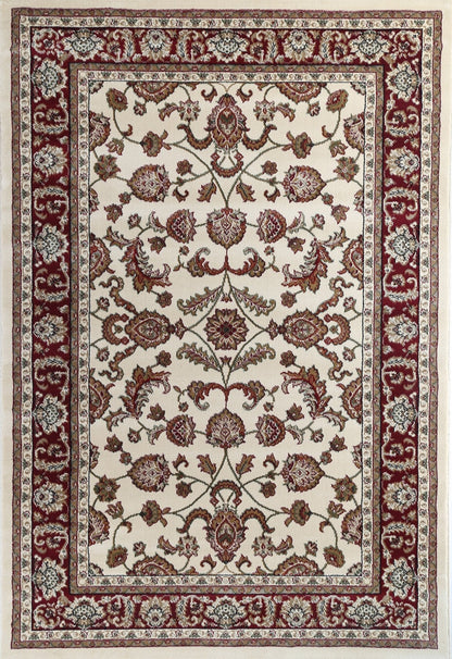 Julian Cream / Red Floral Rug