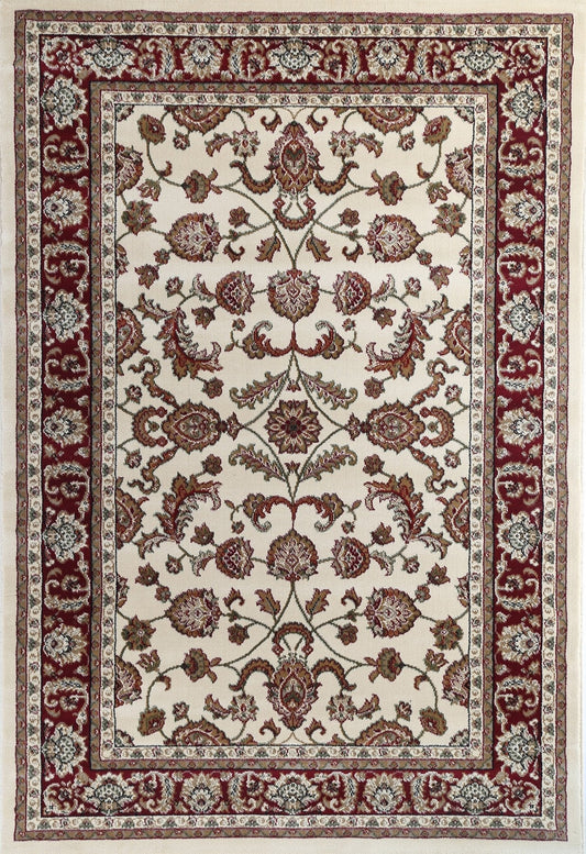 Julian Cream / Red Floral Rug