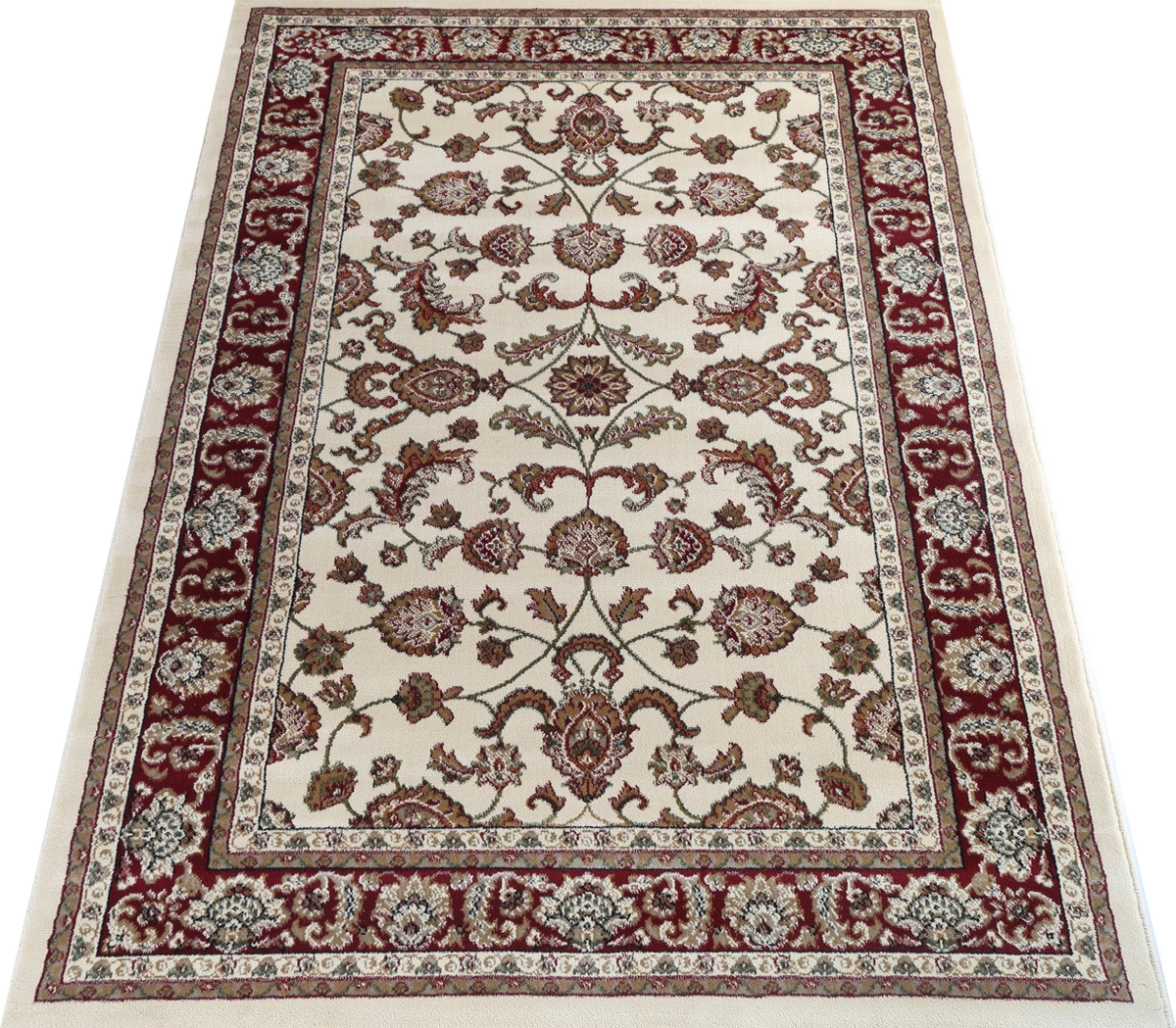 Julian Cream / Red Floral Rug