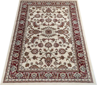 Julian Cream / Red Floral Rug