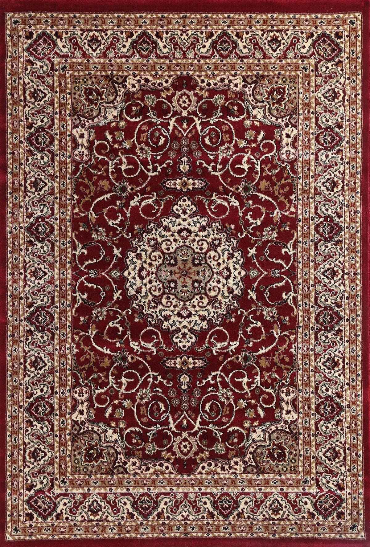 Julian Red Medallion Rug