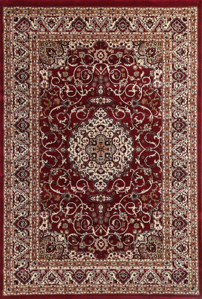 Julian Red Medallion Rug