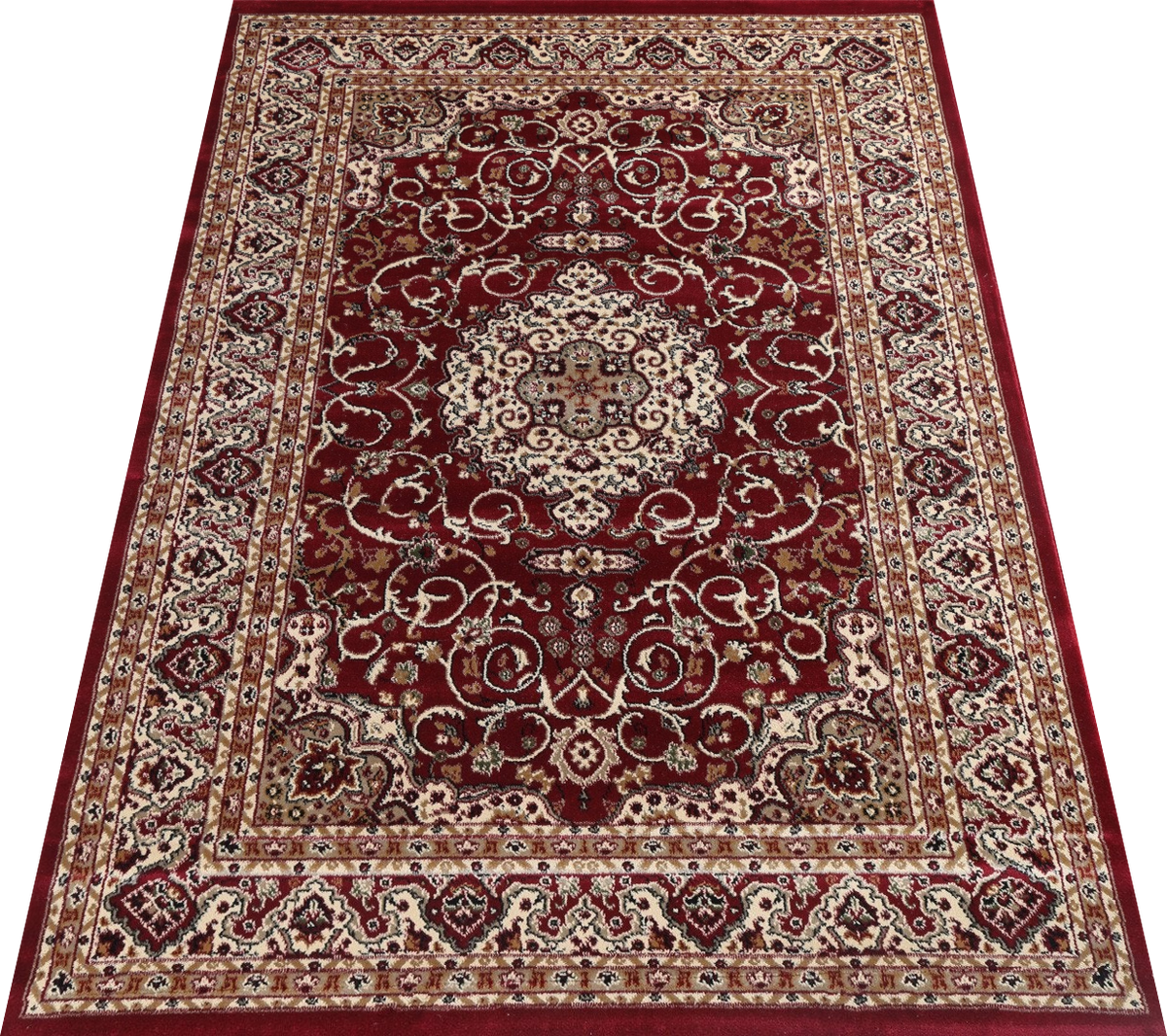 Julian Red Medallion Rug