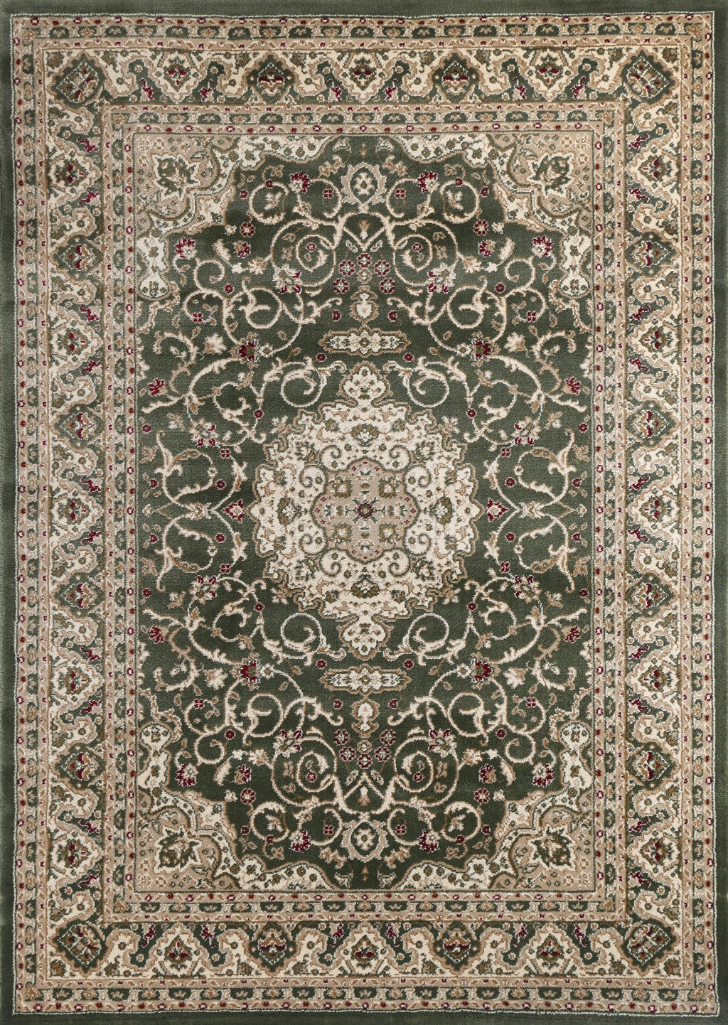 Julian Green Medallion Rug
