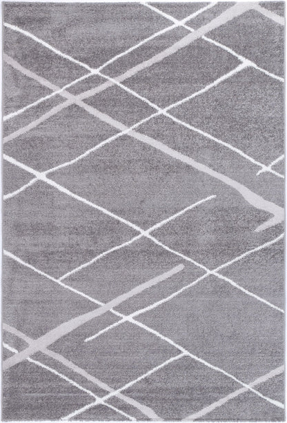 Kimberley 2 Lattice Grey Rug