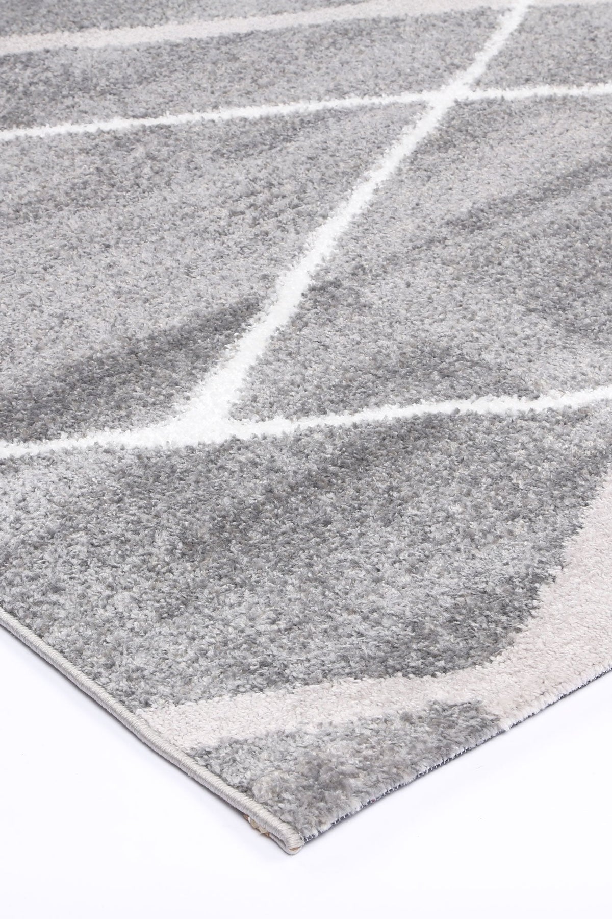 Kimberley 2 Lattice Grey Rug