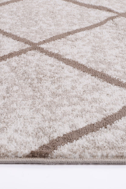 Kimberley 1 Trellis Latte Rug