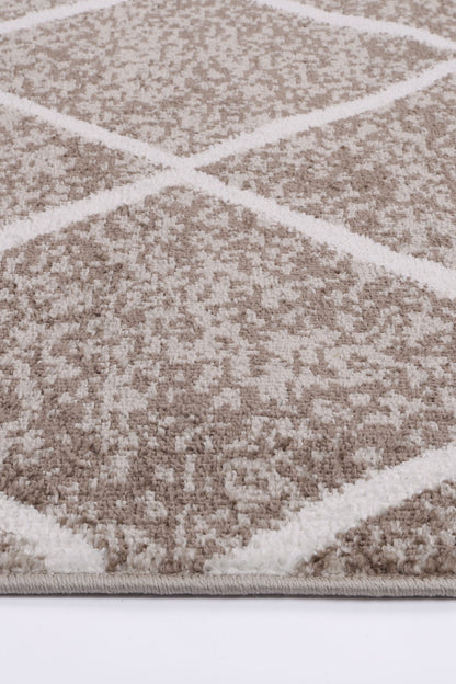 Kimberley 1 Trellis Mocha Rug