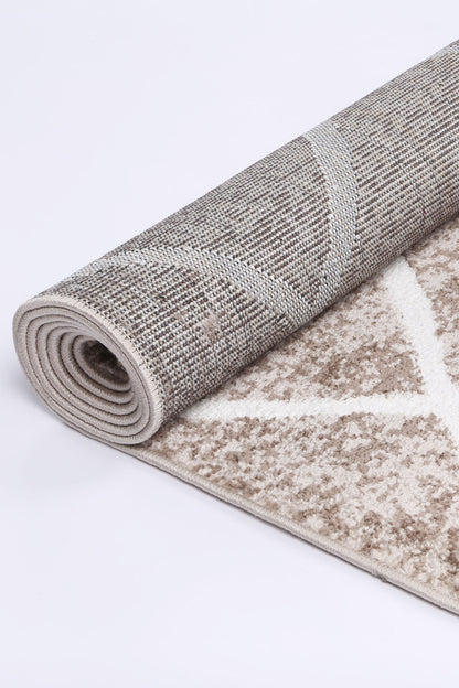Kimberley 1 Trellis Mocha Rug
