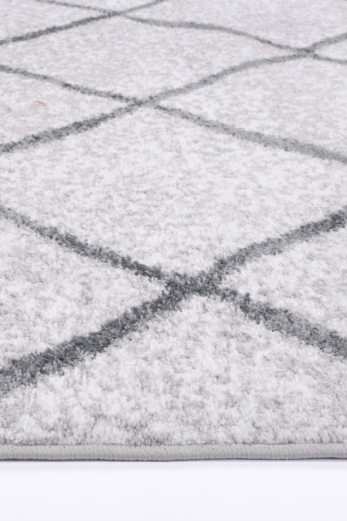 Kimberley 1 Trellis Silver Rug