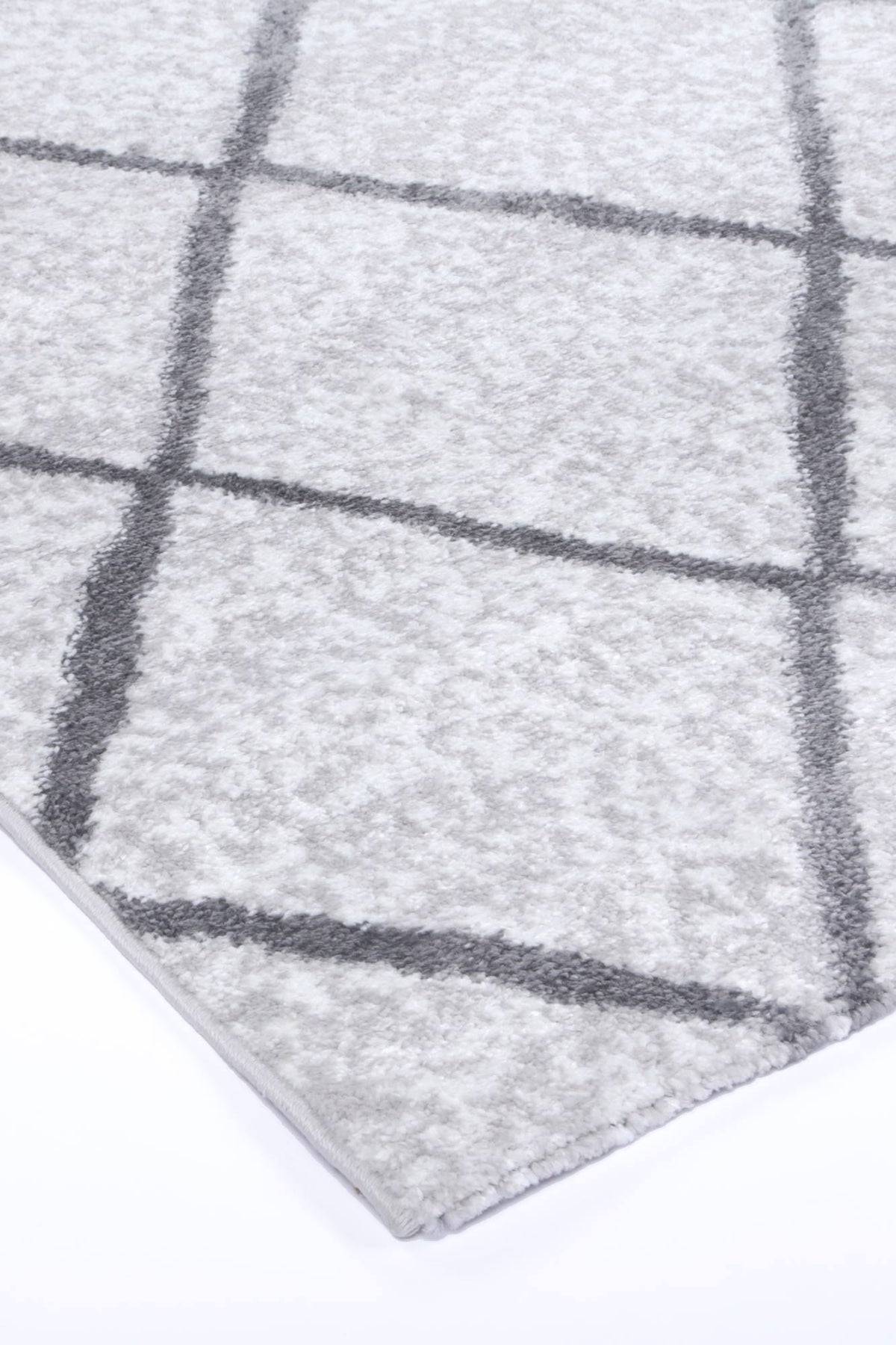 Kimberley 1 Trellis Silver Rug