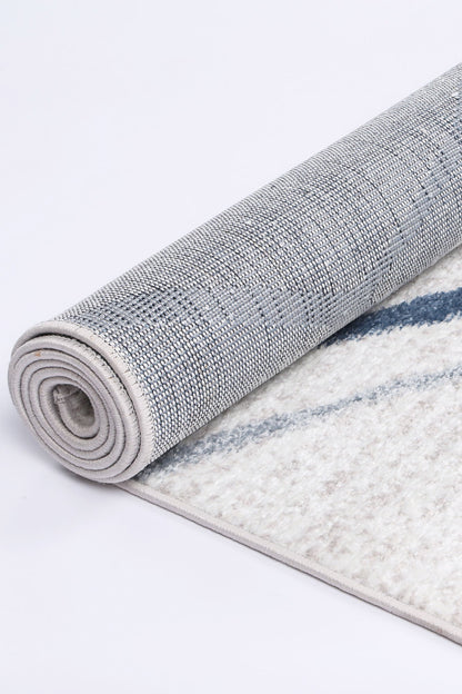 Kimberley 2 Lattice Blue Rug