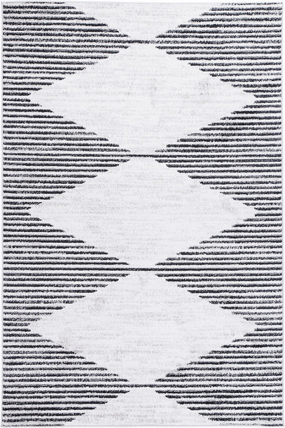 Kimberley 3 Diamond Charcoal Rug
