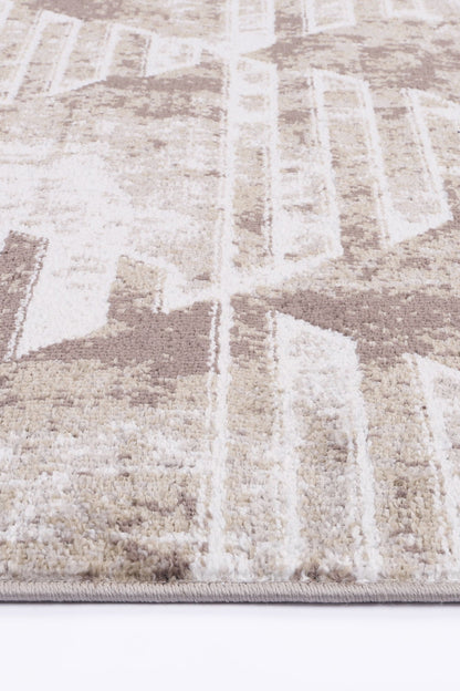 Kimberley 4 Matrix Geometric Latte Rug