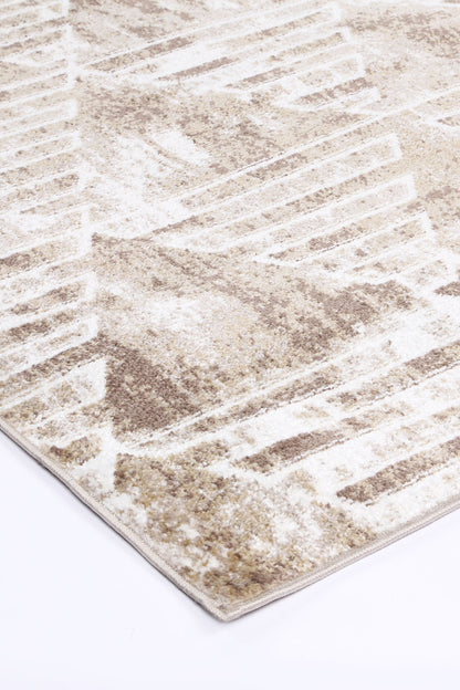 Kimberley 4 Matrix Geometric Latte Rug