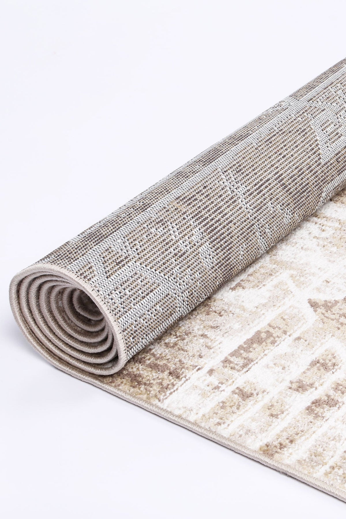 Kimberley 4 Matrix Geometric Latte Rug