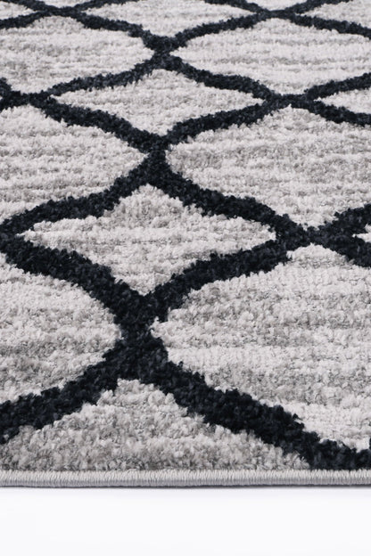 Kimberley 5 Repeat Charcoal Rug