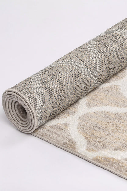 Kimberley 5 Repeat Latte Rug