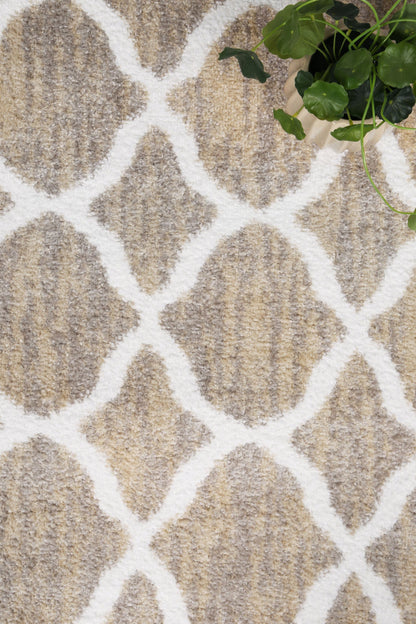 Kimberley 5 Repeat Latte Rug