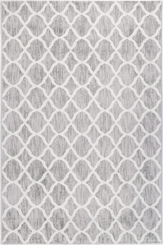 Kimberley 5 Repeat Silver Rug