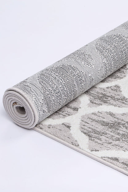 Kimberley 5 Repeat Silver Rug