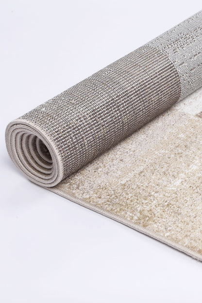 Kimberley 6 Patchwork Beige Rug
