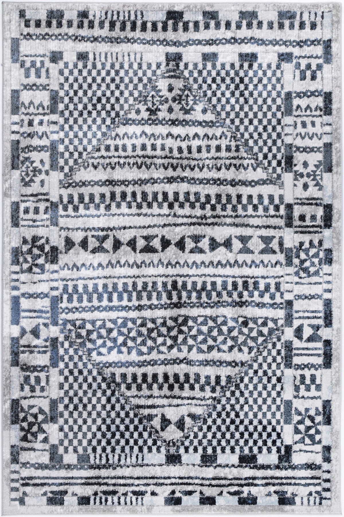 Kimberley 7 Aztec Blue Rug