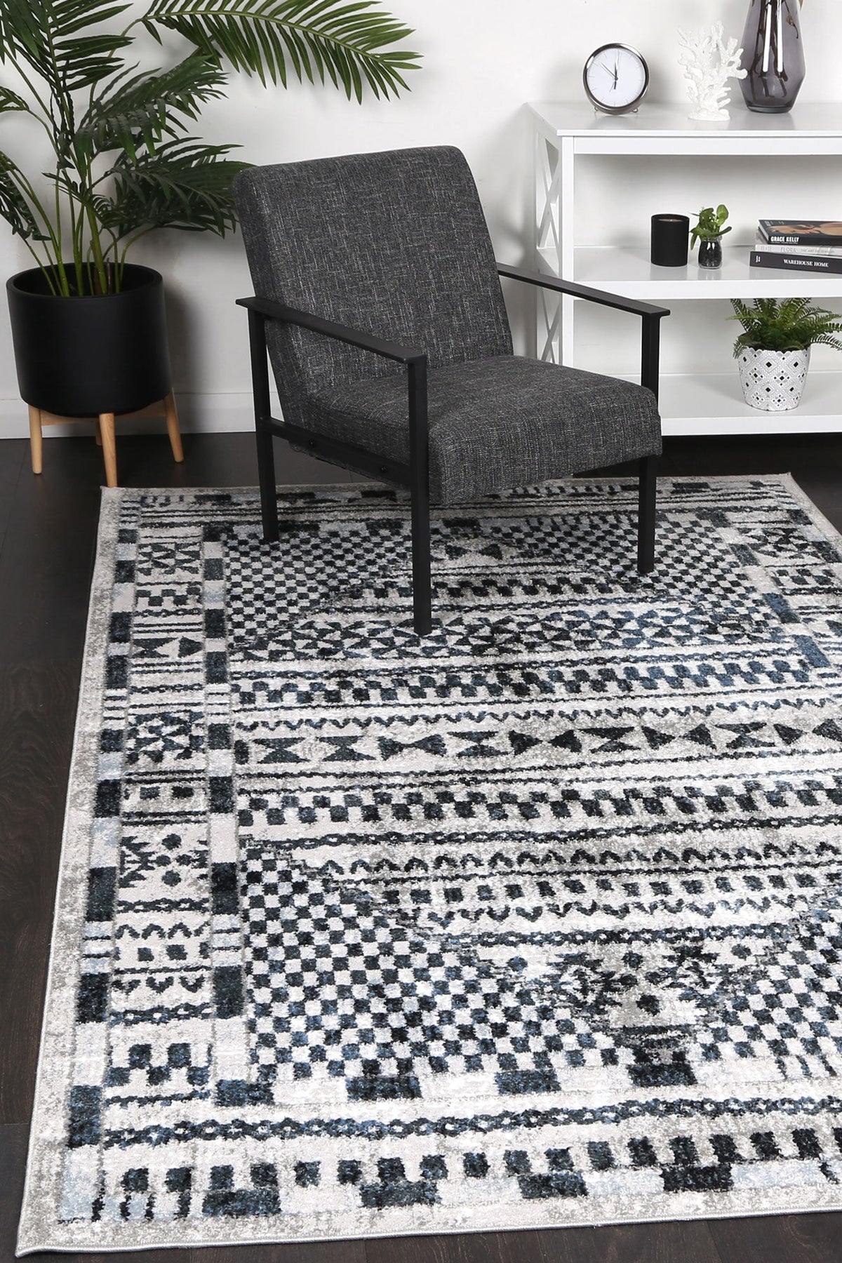Kimberley 7 Aztec Blue Rug