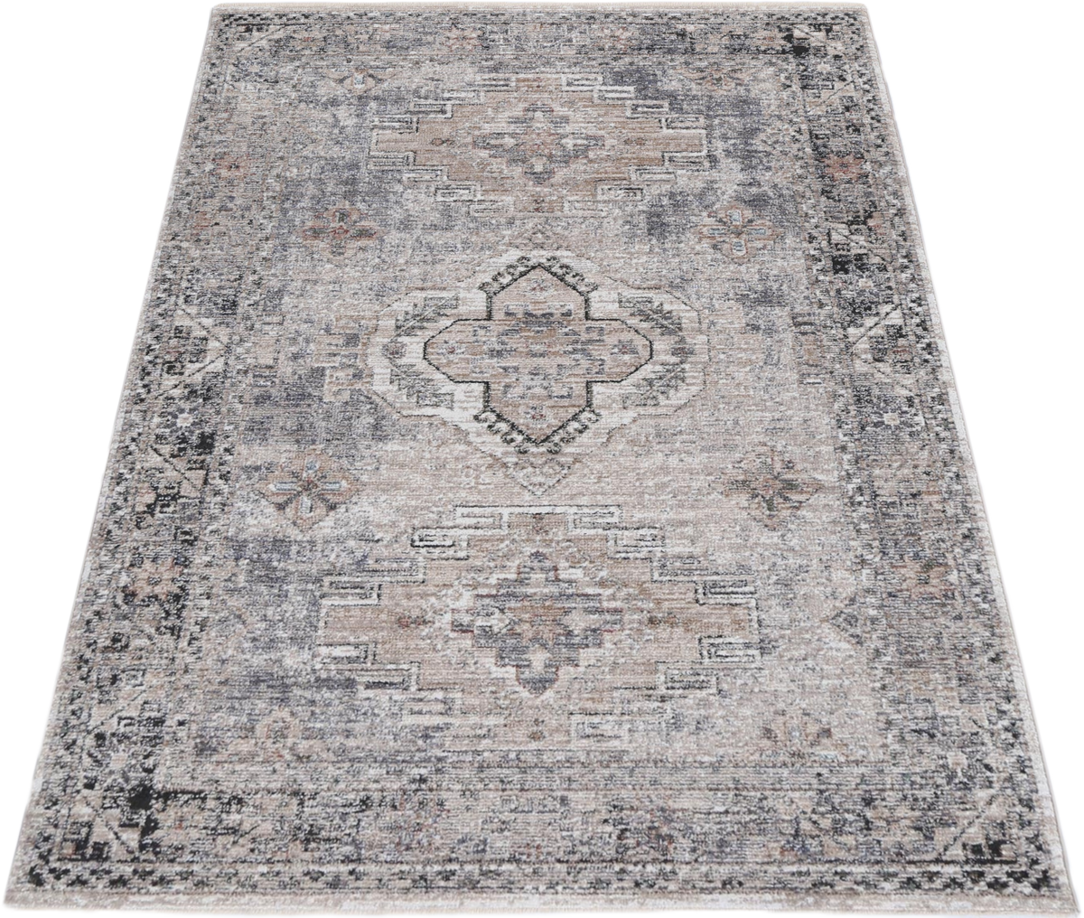 Maryland Derbent Ash Traditional Soft Rug