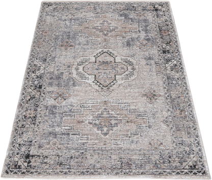 Maryland Derbent Ash Traditional Soft Rug
