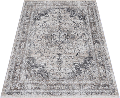 Maryland Samarkad Ash Traditional Soft Rug