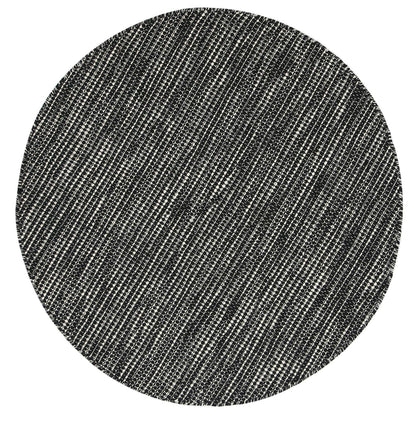 Nordic Black & White Reversible Wool Rug